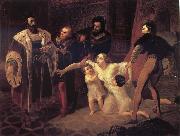 Karl Briullov The Death of Ines de Castro Spain oil painting artist